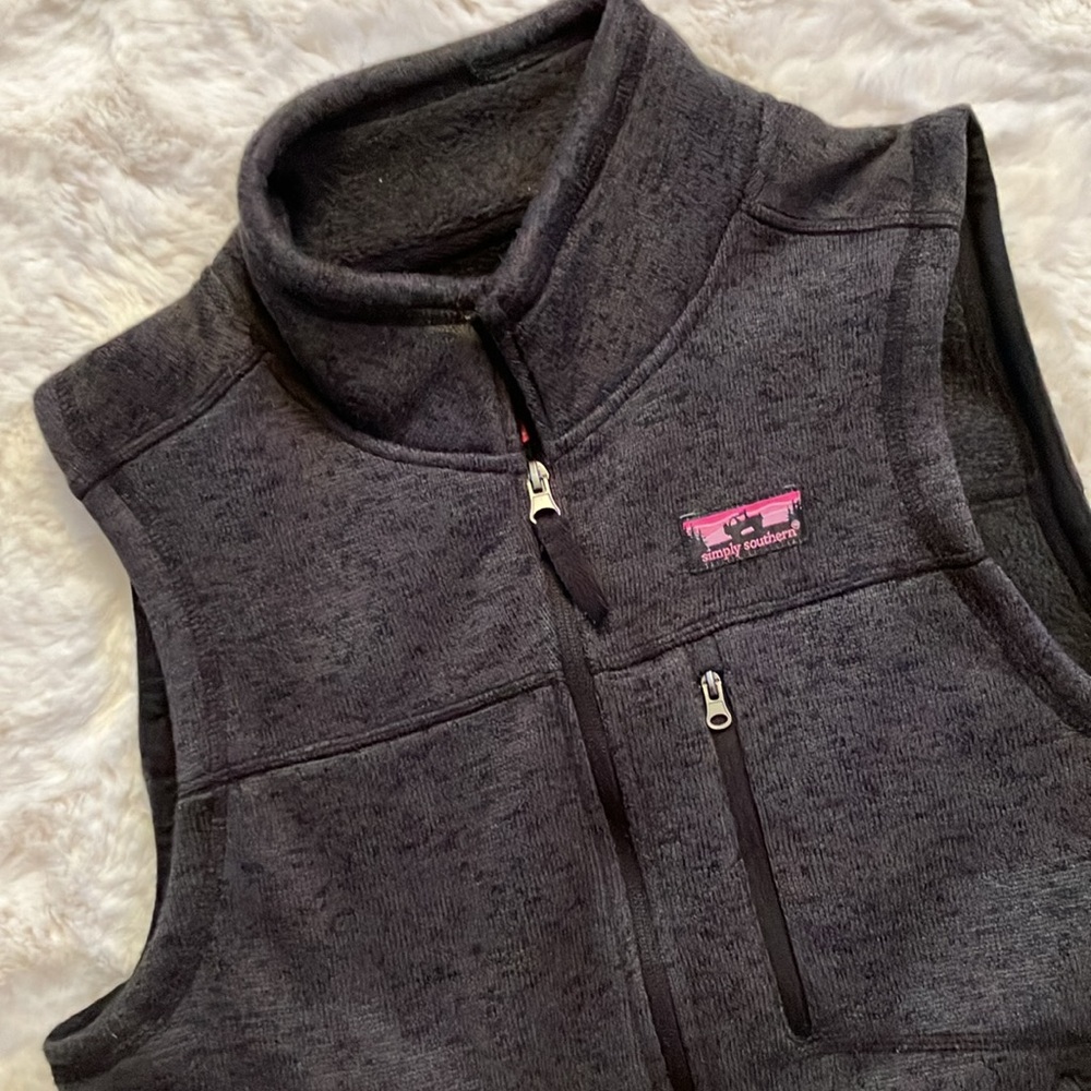 Simply Southern Fleece Sweater Vest